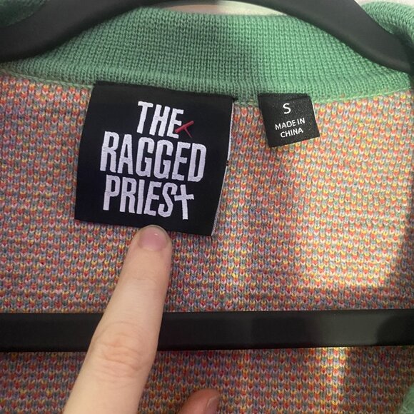 The ragged priest flower hippie cropped zip up - Picture 8 of 10